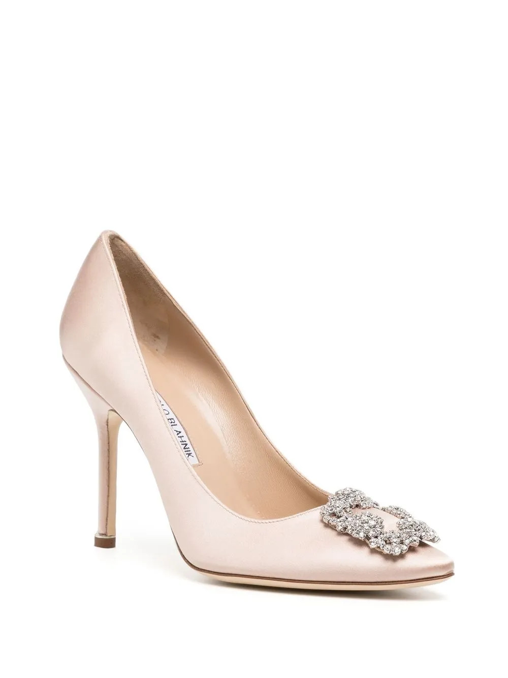 Manolo Blahnik Hangisi 105mm Pumps - Farfetch | Farfetch Global