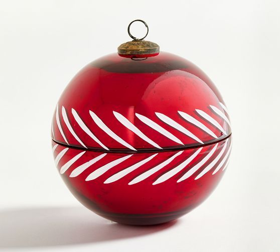 Ornament Shaped Scented Candles - Fireside Cinnamon | Pottery Barn (US)