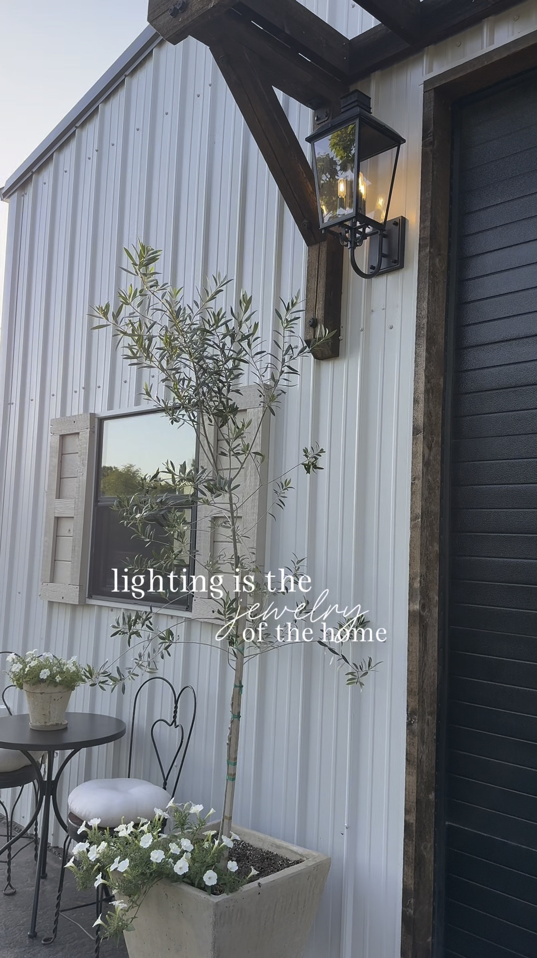 Lighting really is the jewelry of the home! I like to just upgrade areas as I go so it’s not as costly. But high end lighting makes a difference! These are the established wall sconces from Shades of Light in the large size! They add the perfect European charm to make my husbands shop building just a little prettier and have more curb appeal! 

#LTKHome #LTKSeasonal
