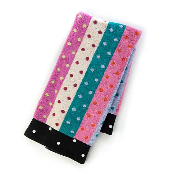 Ribbon & Dot Hand Towel | MacKenzie-Childs