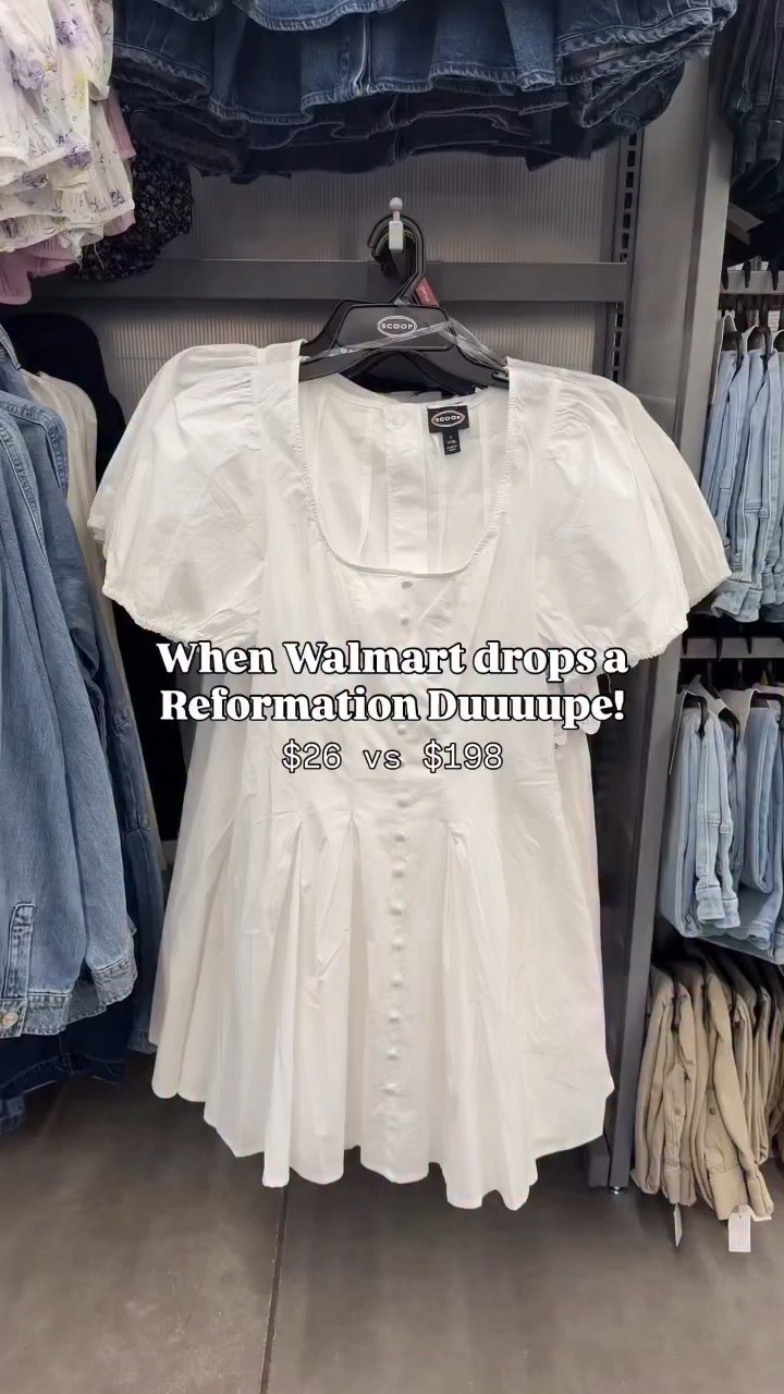 🤍 Walmart has done it again!!!!!! Plus on sale for $13 🫣👏🏼😮 Sizes are going fast 

I’m wearing size s / my tts