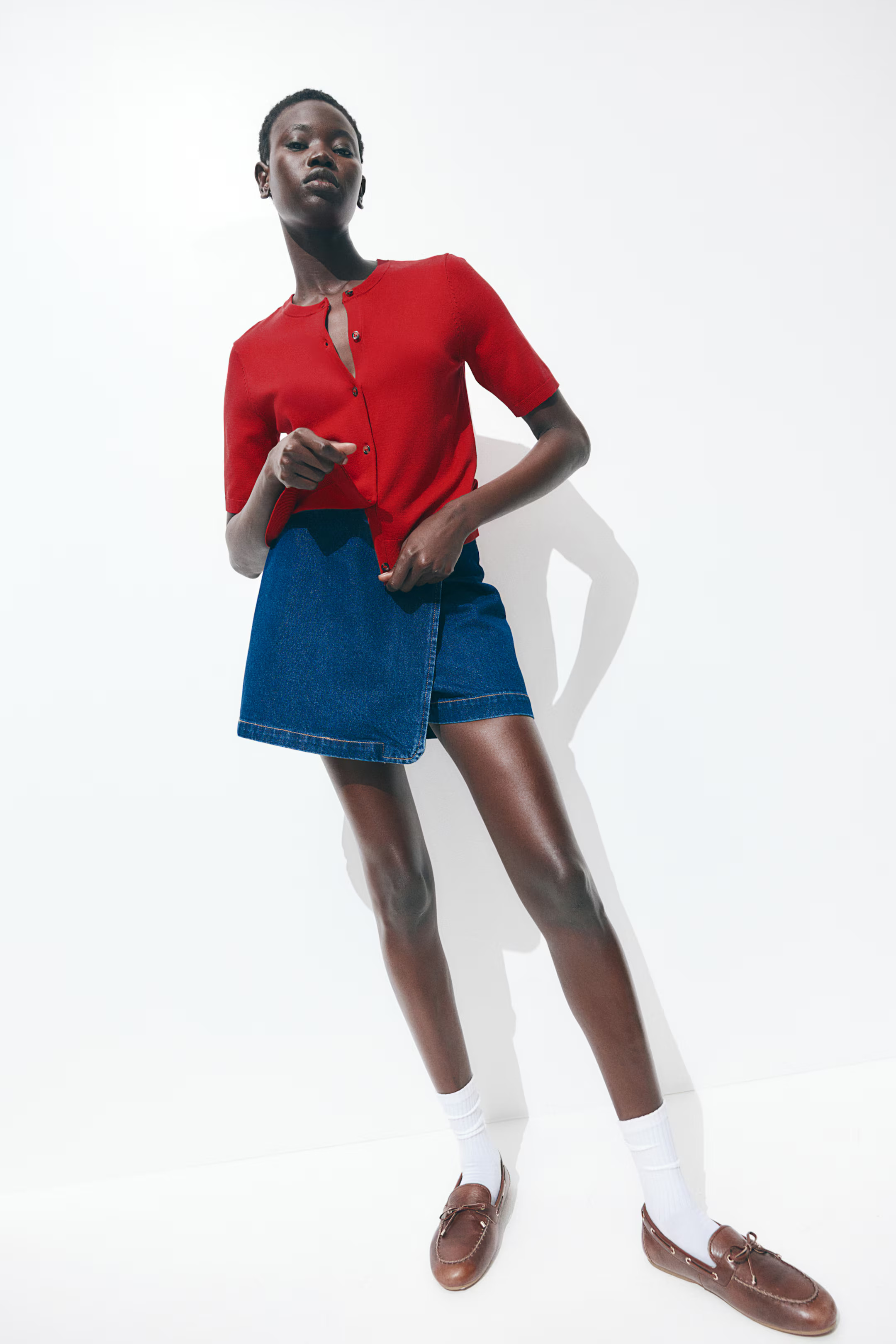 Cardigan mit Kurzarm | H&M (DE, AT, CH, NL, FI)