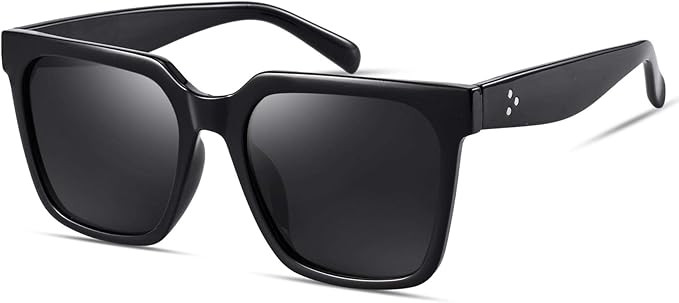 Mosanana Oversized Square Sunglasses for Women Simple Trendy Style MS51917 | Amazon (US)