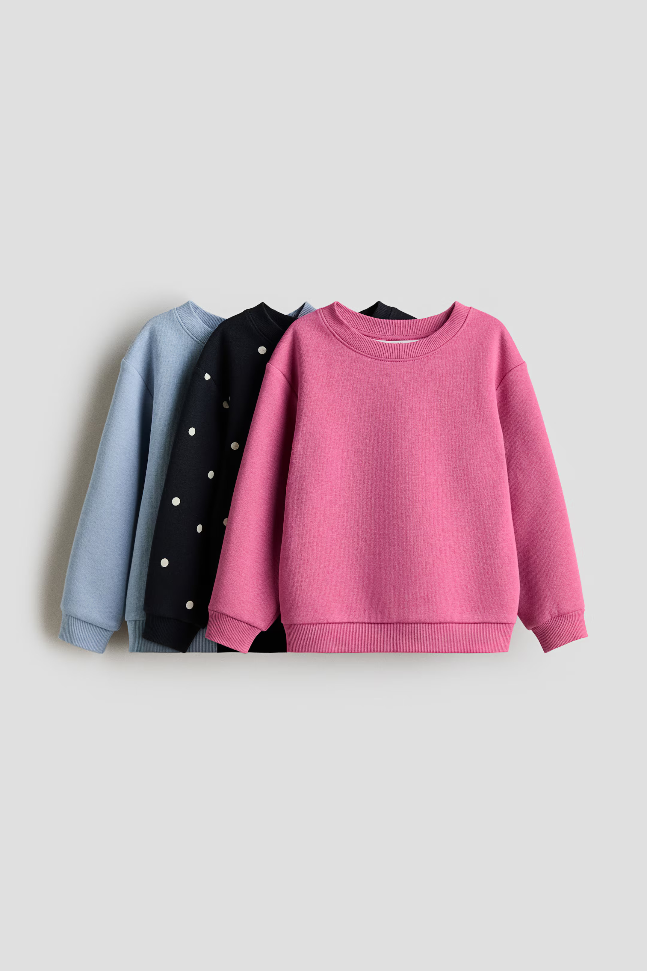 3-pack Brushed-Inside Sweatshirts | H&M (US + CA)