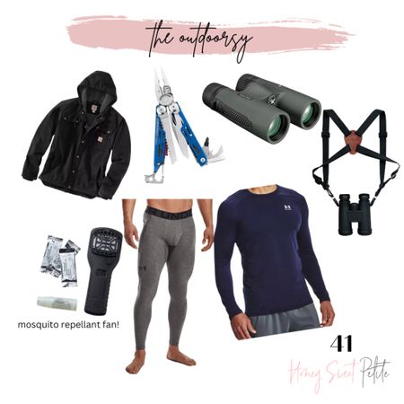 Gift guide for the outdoorsman 

Christmas 
Gifts for him 

#LTKGiftGuide #LTKHoliday #LTKmens