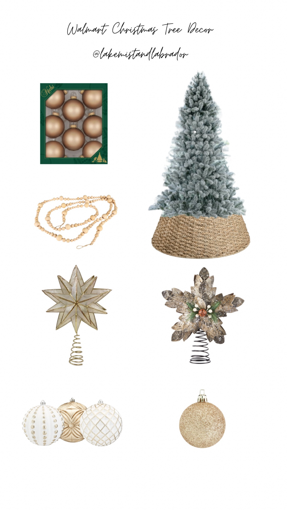 On sale, top rated neutral Christmas tree decor featuring this beautiful flocked tree by #kingofchristmas 

#neutralhome #walmart #walmarthome #christmasdecorations #christmasornaments #christmasgarland #christmastreetopper #flockedcheistmastree 

#LTKhome #LTKsalealert #LTKHoliday
