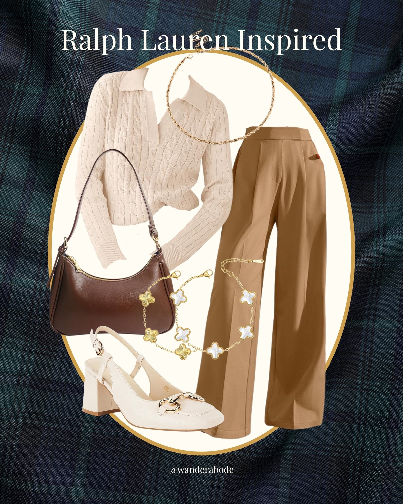 ✨ Ralph Lauren Inspired Amazon Finds ✨
If you love the classic, preppy, and timeless Ralph Lauren aesthetic but want it on an Amazon budget — this one’s for you! 🐻 Think cable knit sweaters, plaid dresses, tailored blazers, and cozy layers that give all the old money and equestrian chic vibes.

Shop the look:
🏇 Cable knit sweaters
🏇 Plaid dresses & skirts
🏇 Brown leather handbags
🏇 Polo bear socks & sweaters
🏇 Tweed blazers & trousers
🏇 Classic home decor touches

Perfect for fall fashion, preppy style lovers, and anyone building a Ralph Lauren inspired capsule wardrobe.

#LTKFindsUnder50