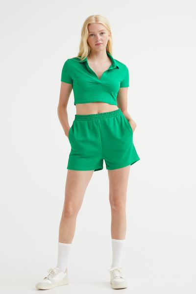Collared Crop Top | H&M (US + CA)
