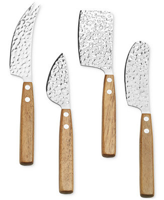 Oake Cheese Knives, Set of 4, Exclusively at Macy's - Macy's | Macy's