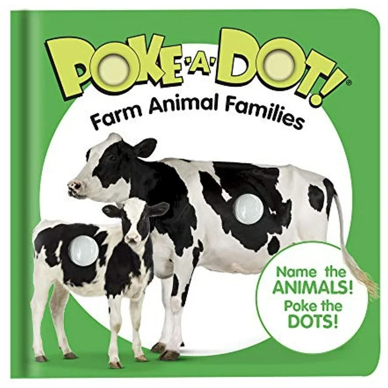 Melissa & Doug Poke-A-Dot: Farm Animal Families | Walmart (US)
