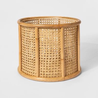 15" x 12" Decorative Rattan Cane Basket Brown - Project 62™ | Target