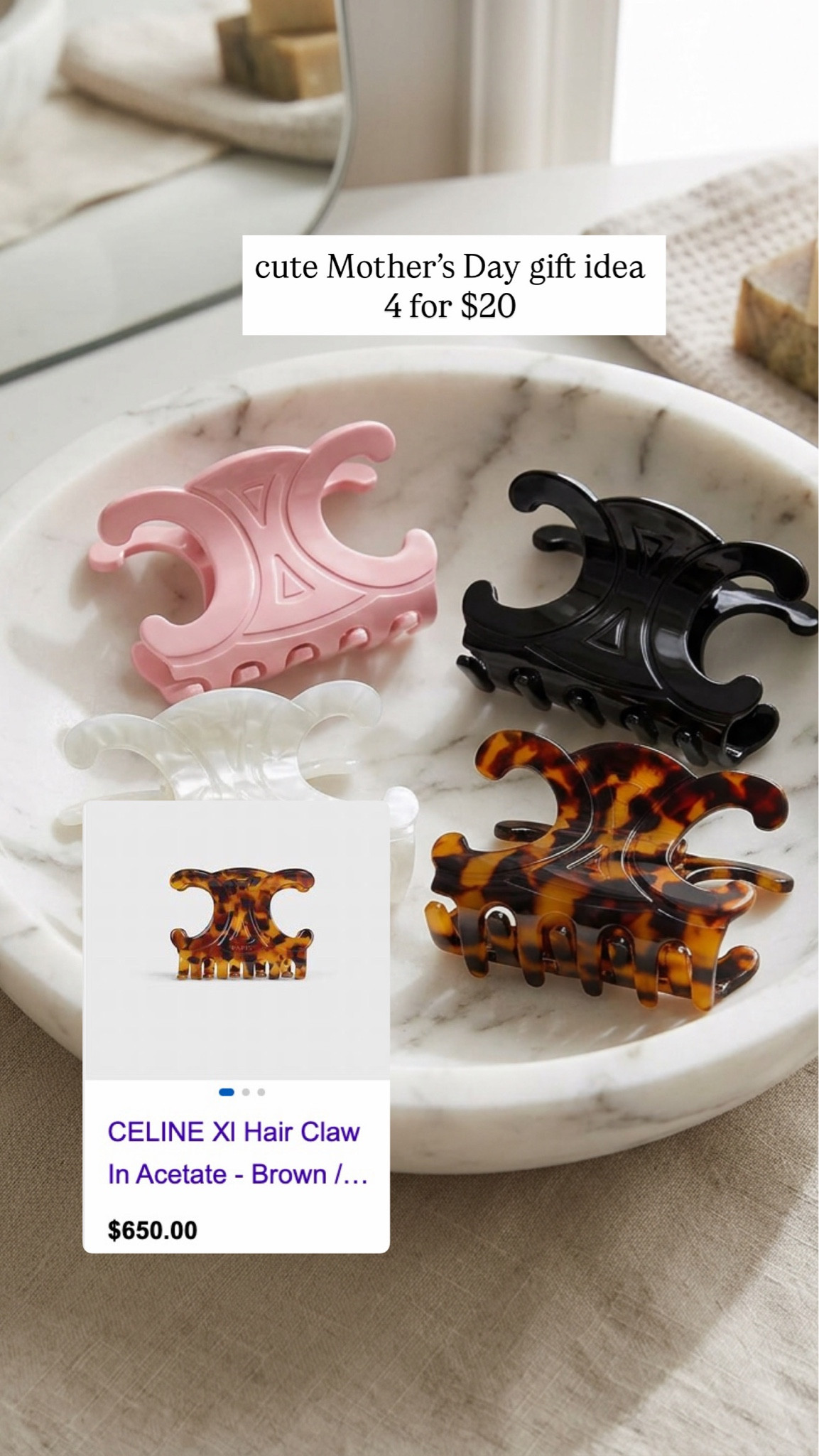 Amazon butterfly hair clips

#LTKSaleAlert #LTKMothersDay #LTKmomlife