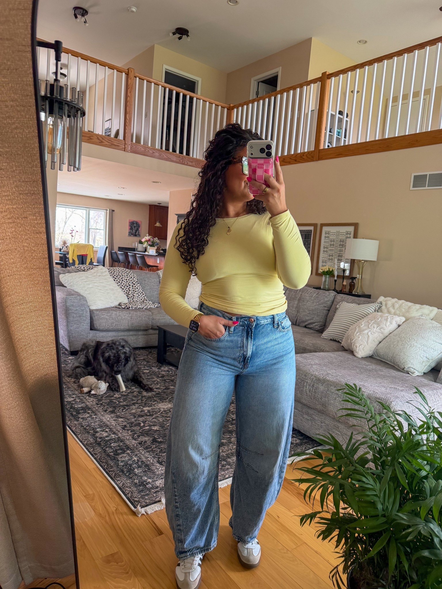 Wearing a large in the top & my TTS 29 in the denim! 

#amazon #gap

#LTKSaleAlert #LTKootd #LTKgrwm