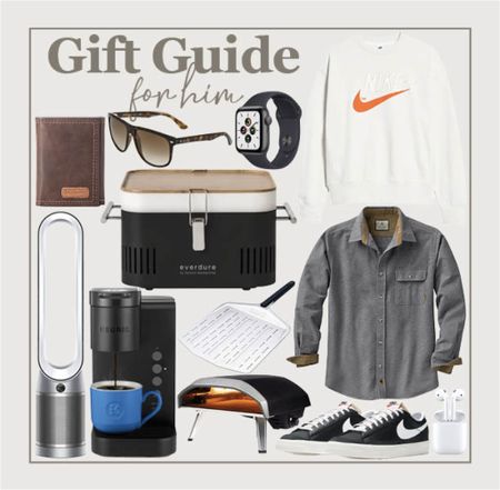 Gift guide for him // Gifts for him // Gifts for boyfriend // Gifts for husband // Holiday shopping // Men’s gifts

#LTKGiftGuide #LTKHoliday #LTKmens