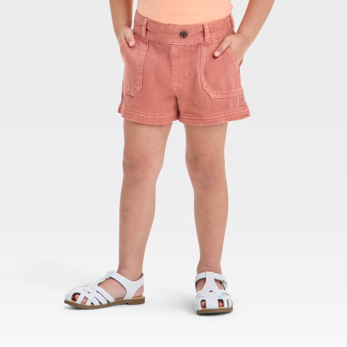 Toddler Girls' Twill Shorts - Cat & Jack™ | Target