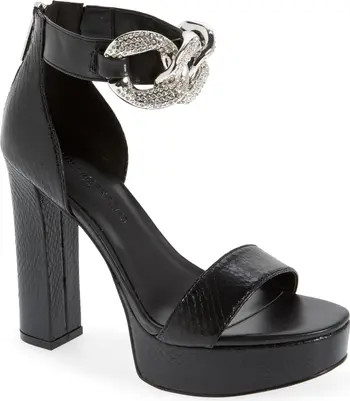 Anisha Crystal Links Platform Sandal (Women) | Nordstrom Rack