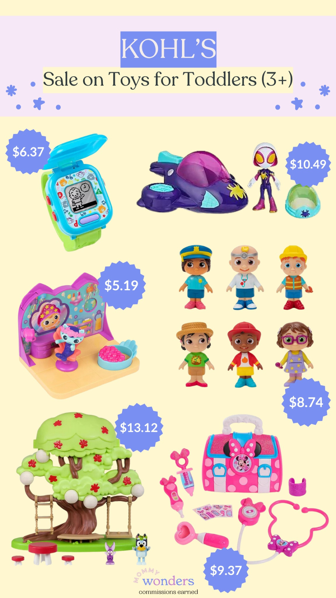 Kohl’s has a lot of toys for toddlers on sale right now! Grab for upcoming birthday party’s or stock up for Christmas! 

#LTKKids #LTKParties #LTKSaleAlert