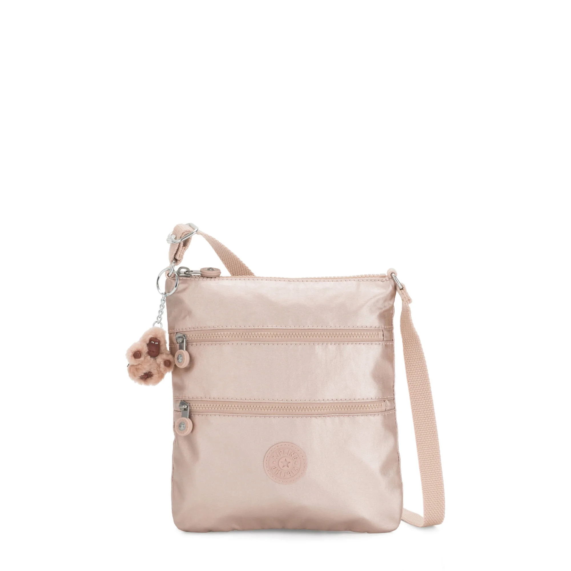 Kipling Keiko Metalic Crossbody Mini Bag Quartz Metallic | Walmart (US)