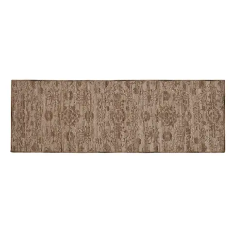 Better Home & Gardens Arty Medallion Runner, 2' x 6', Brown