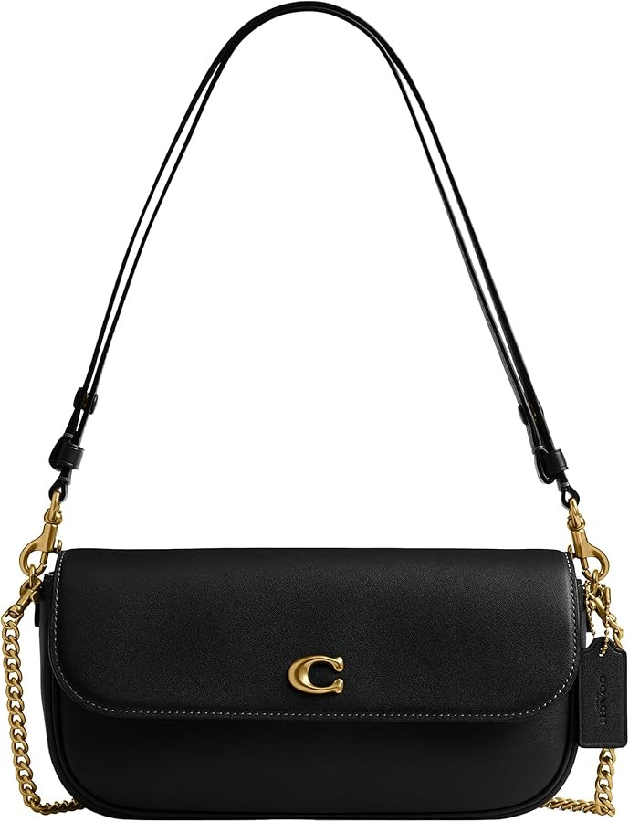 Coach Brook Flap Chain Bag, B4/Black | Amazon (US)
