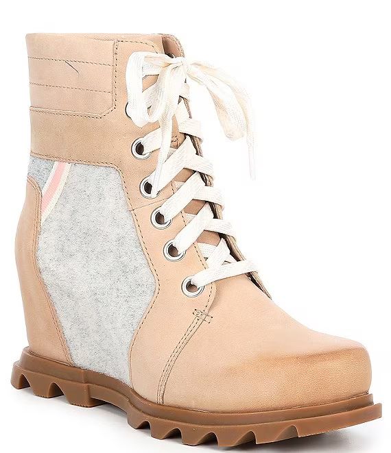 Sorel Joan of Arctic Lace-Up Wedge Lexi Booties | Dillard's | Dillards