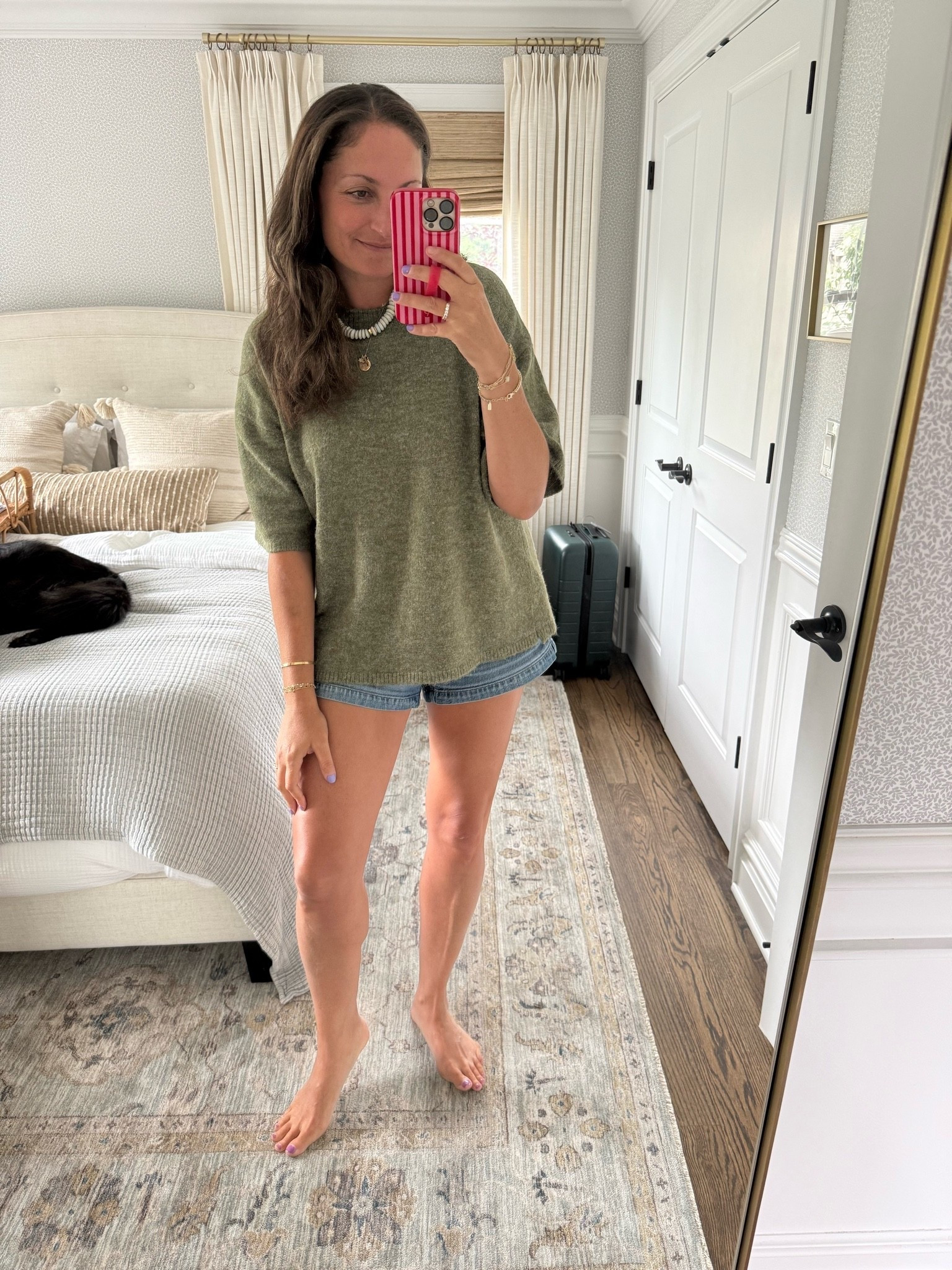Truly in love with this cozy oversized short sleeve sweater! I reach for it every week and will be wearing it well into fall. So many gorgeous colors!!

#LTKootd #LTKSeasonal #LTKdayinmylife