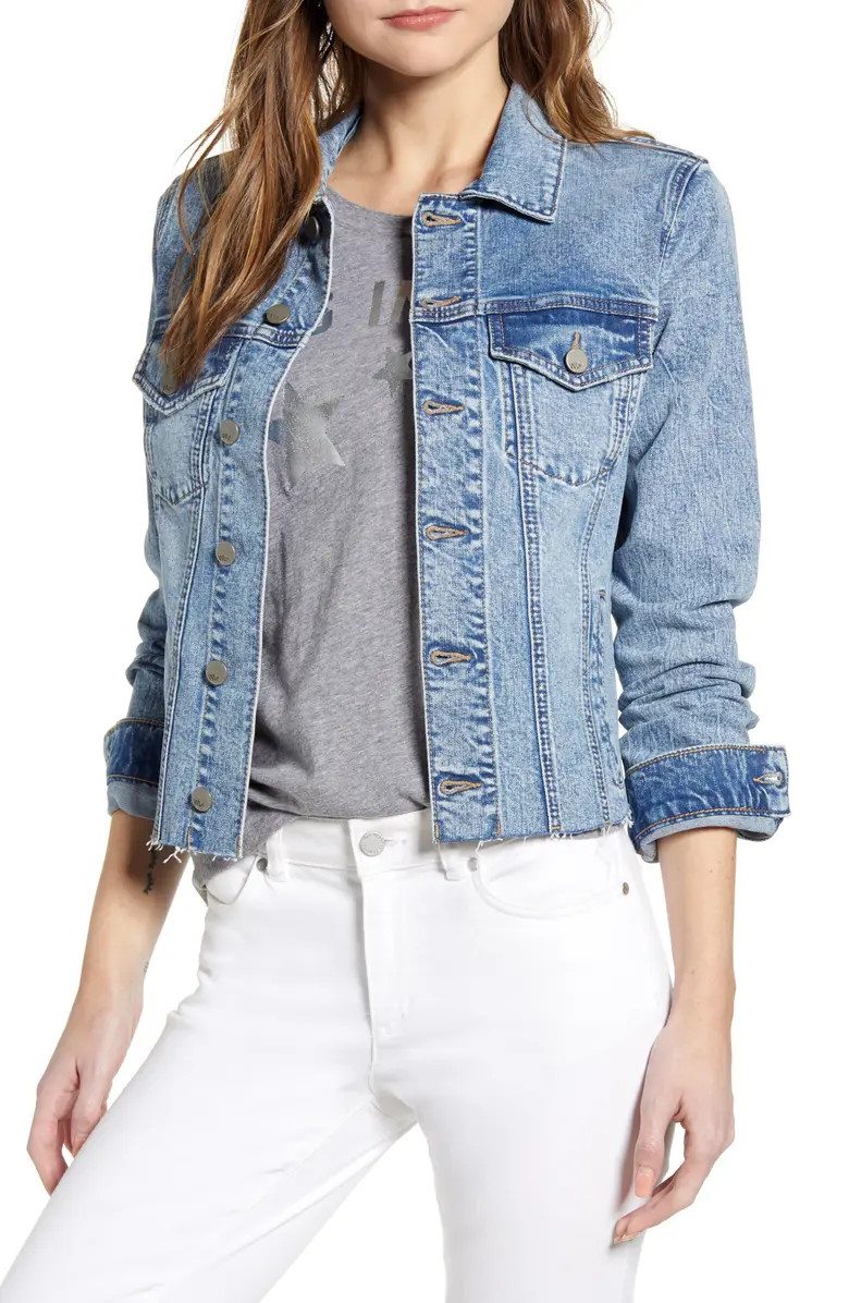 Raw Hem Denim Jacket | Nordstrom