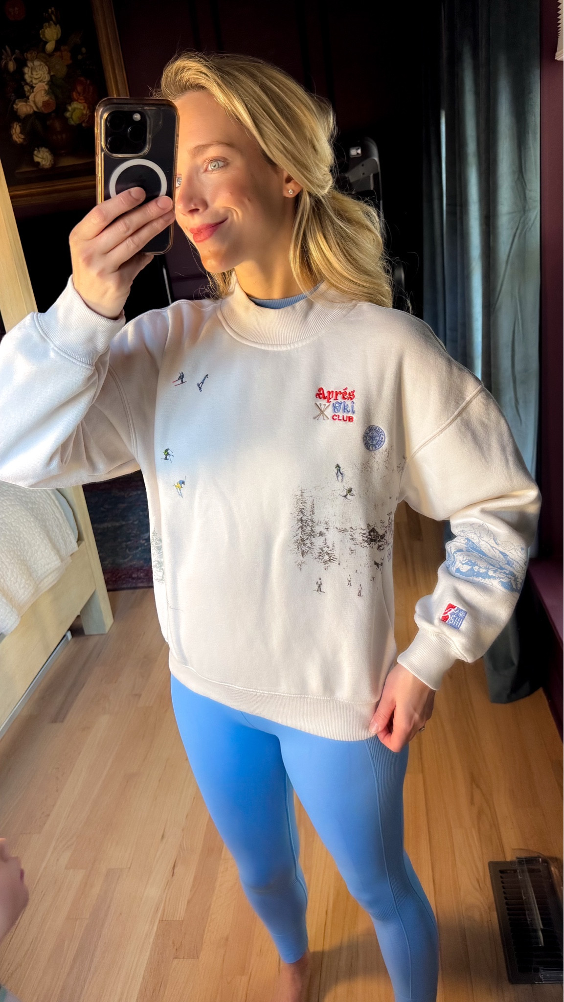 winter outfit ski trip deer valley trip utah trip apres ski oversized sweater chunky sweater ski sweaters base layer abercrombie sweatshirt leggings

#LTKFindsUnder100 #LTKFindsUnder50 #LTKootd