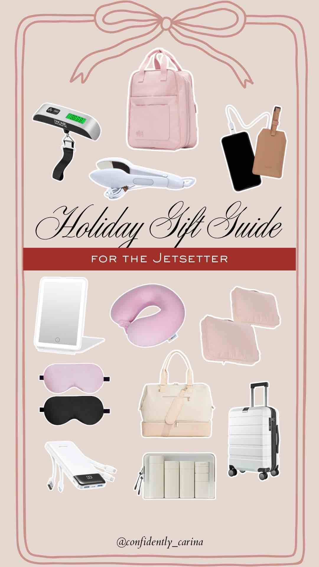 GIFT GUIDE: For the jetsetter! All of these are great gifts for the person in your life who loves to travel.

Gifts for her, gifts for him, gifts for the travel lover, Christmas gifts 

#LTKGiftGuide #LTKHoliday #LTKTravel