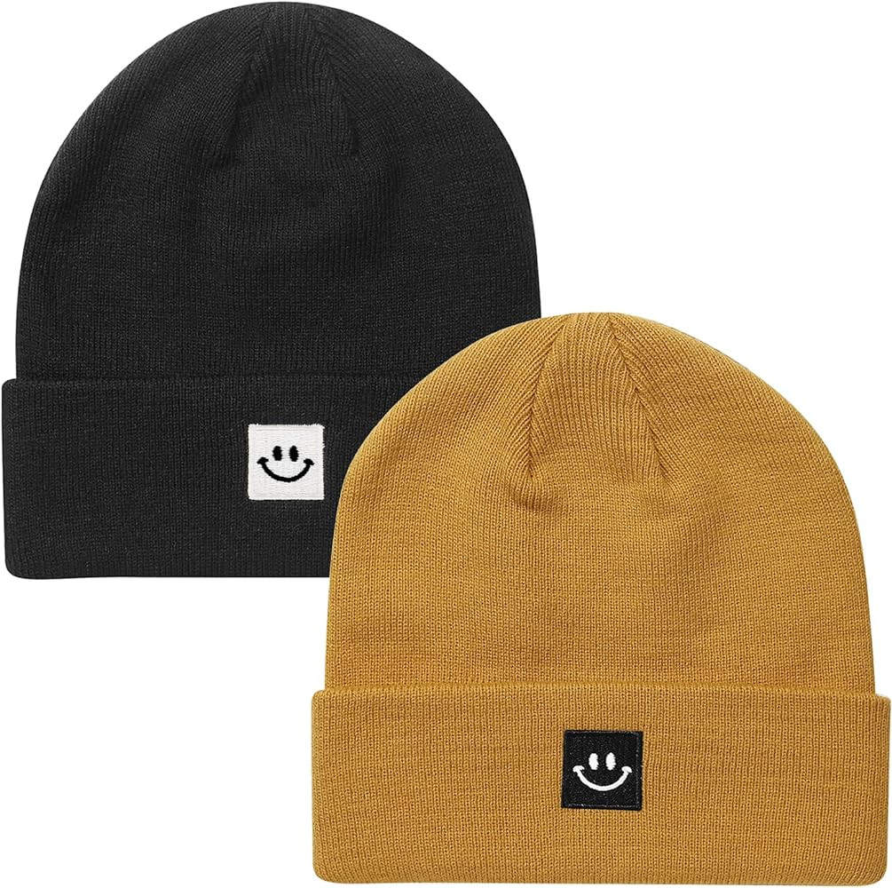 Paladoo Knit Beanie Hat for Men/Women 2Pack | Amazon (US)