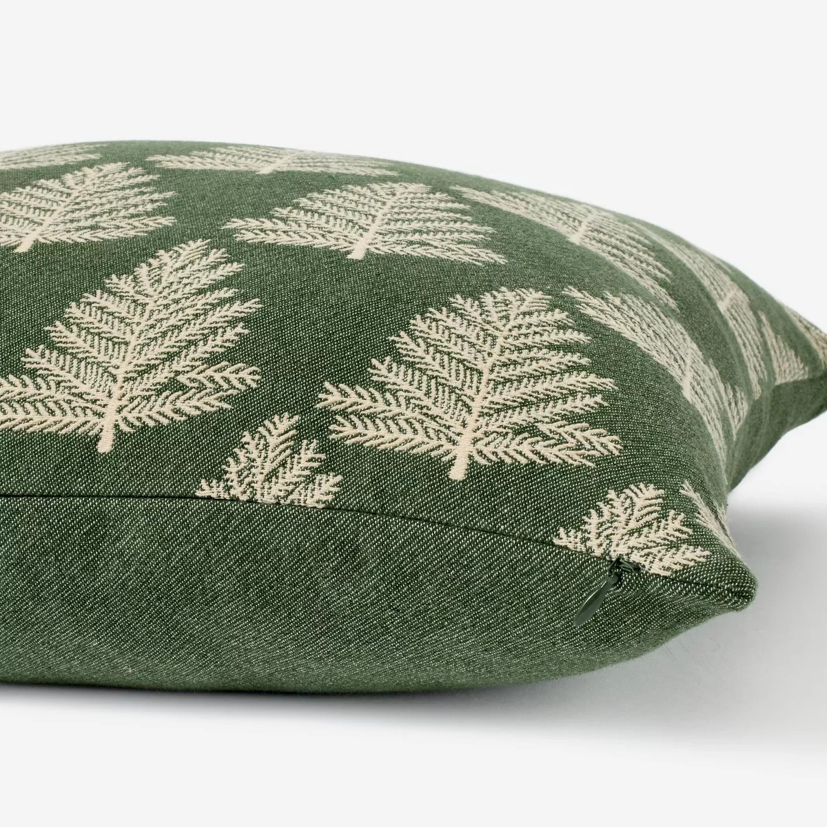 Woven Tree Square Throw Pillow Green/Khaki - Threshold™ designed with Studio Mcgee | Target