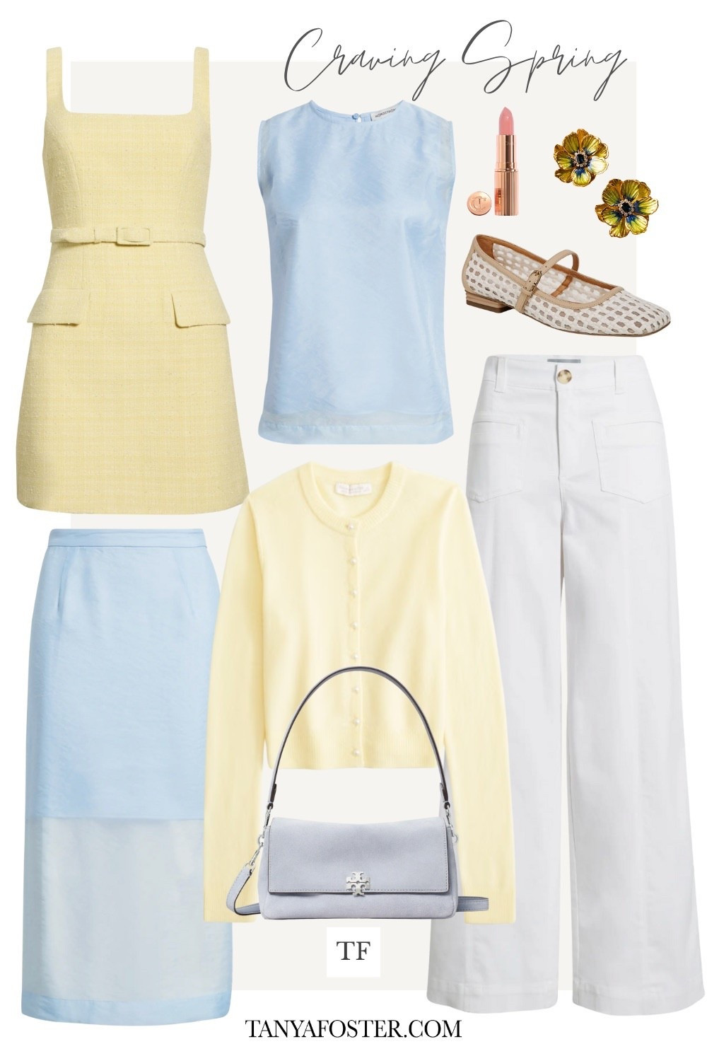 Love these yellow and blue fashion pieces for spring! 

#LTKootd #LTKSeasonal