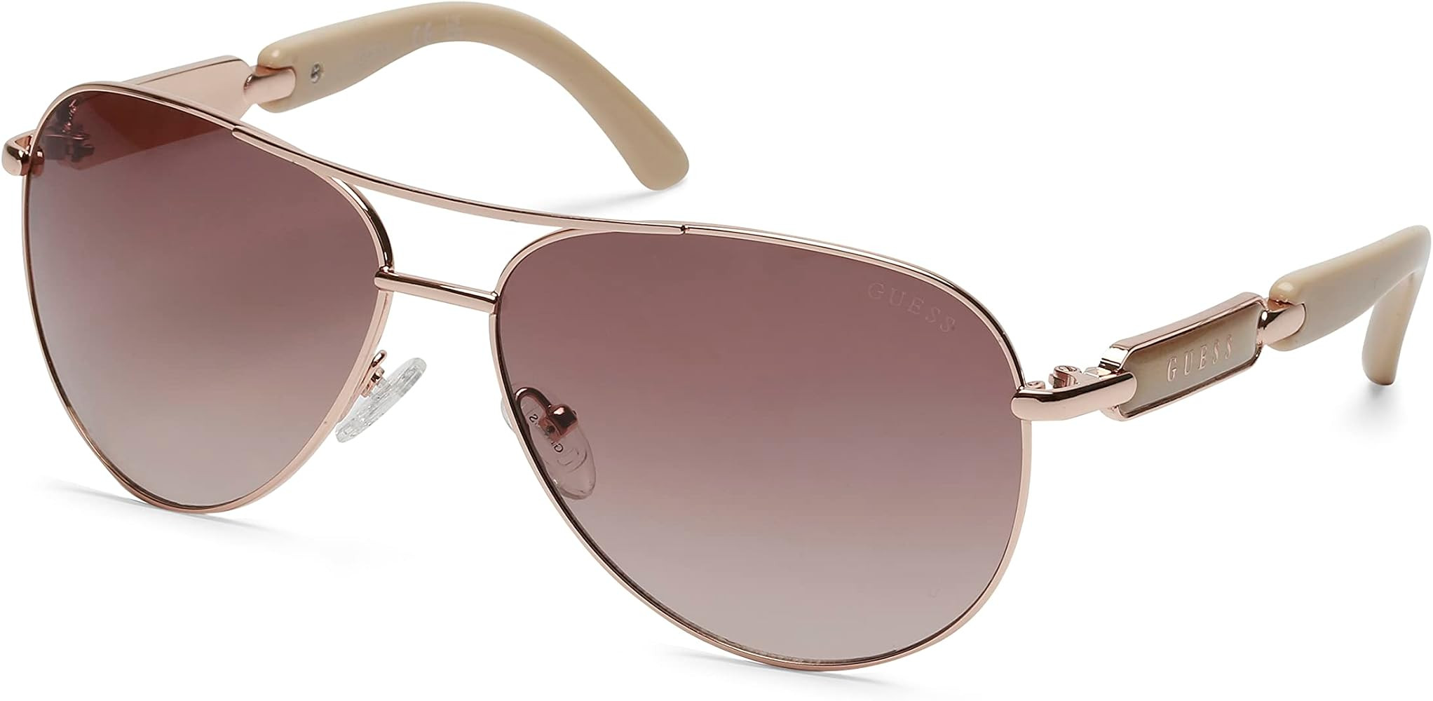 GUESS Women's Metal Sunglasses Pilot | Amazon (US)
