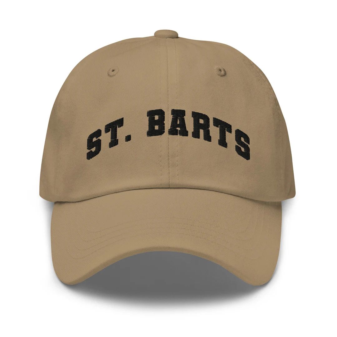 St. Barts Hat (more colors) | Embroidered Hat | St. Barts Baseball Hat | Travel Hat | Etsy (US)