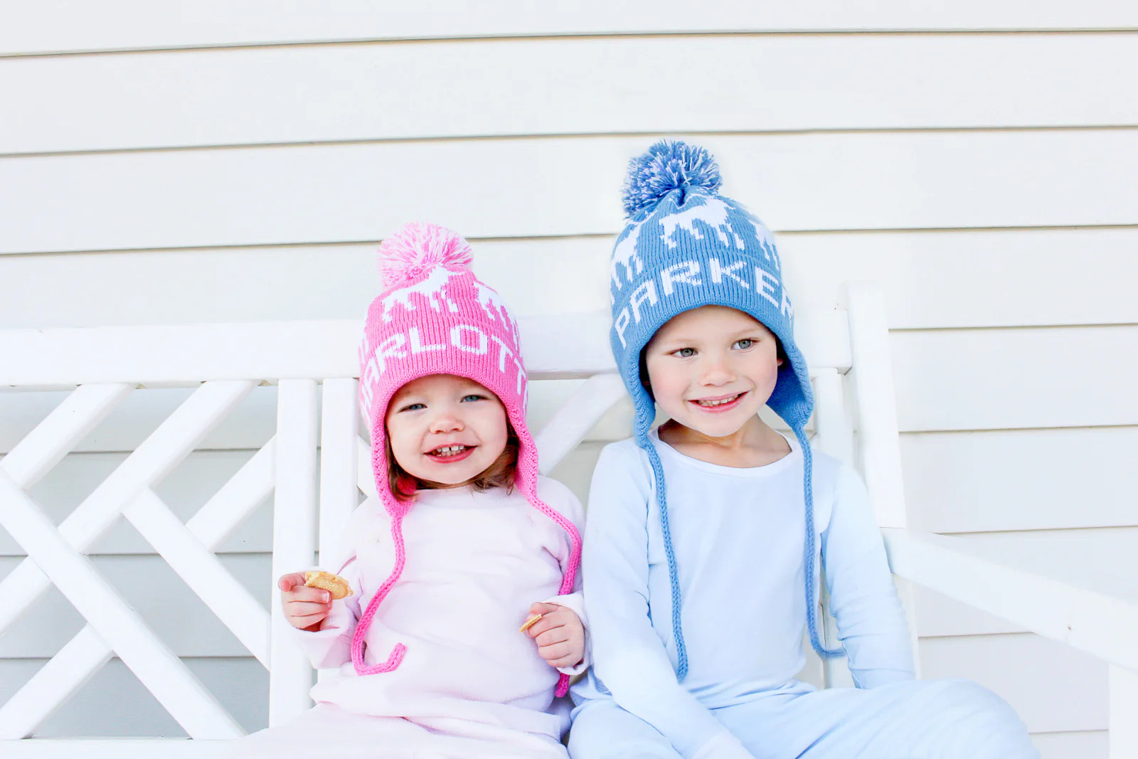 Children's Personalized Flap Hat | The Monogram Corner