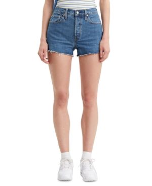 Levi's Women's 501 Cotton High-Rise Denim Shorts | Macys (US)