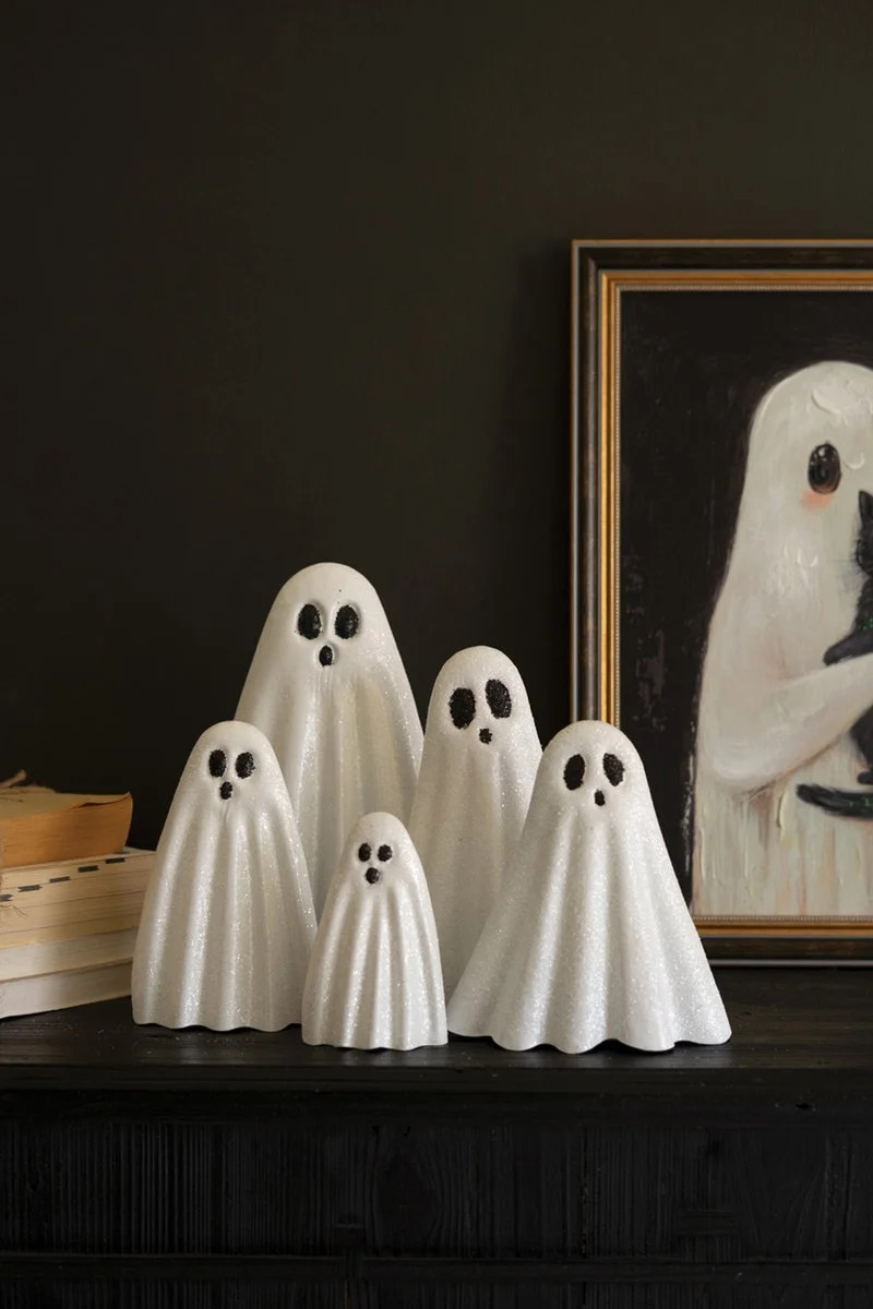 Kalalou Halloween Ghost Figurines – Set of 5 Festive Decor Pieces | Walmart (US)