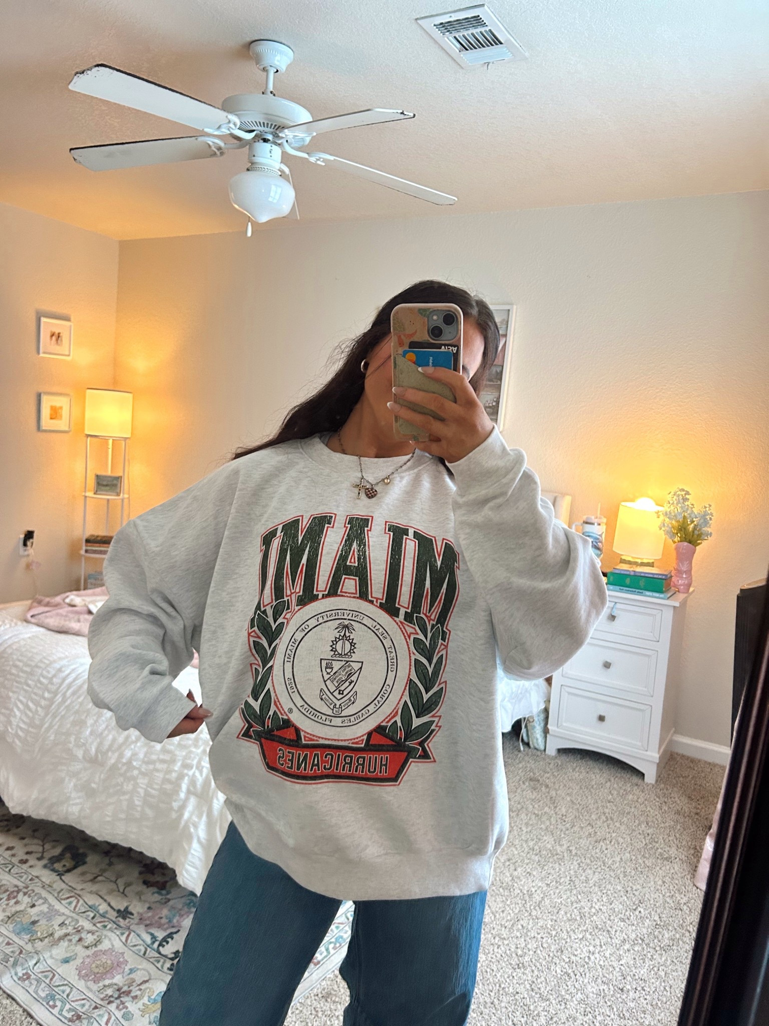 Miami Hurricanes sweatshirt 

#LTKgrwm #LTKootd #LTKdayinmylife