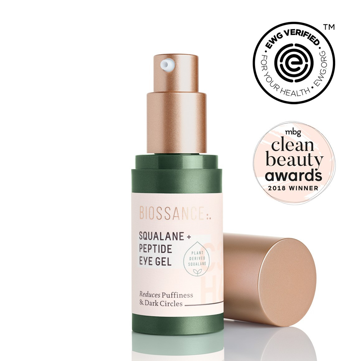 Squalane + Peptide Eye Gel | Biossance (US)