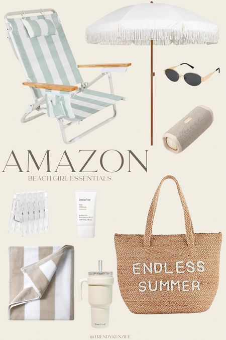 amazon beach day essentials ☀️ 


beach chair, beach bag, beach towel , neutral beach day finds , beach sunglasses, beach accessories 

#LTKfindsunder100 #LTKfindsunder50