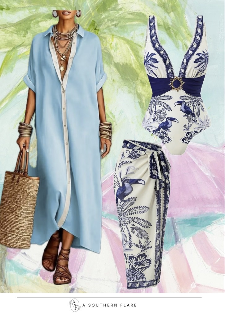 Summer style essentials to keep you cool and chic! Perfect for beach days and more. #SummerStyle #BeachFashion