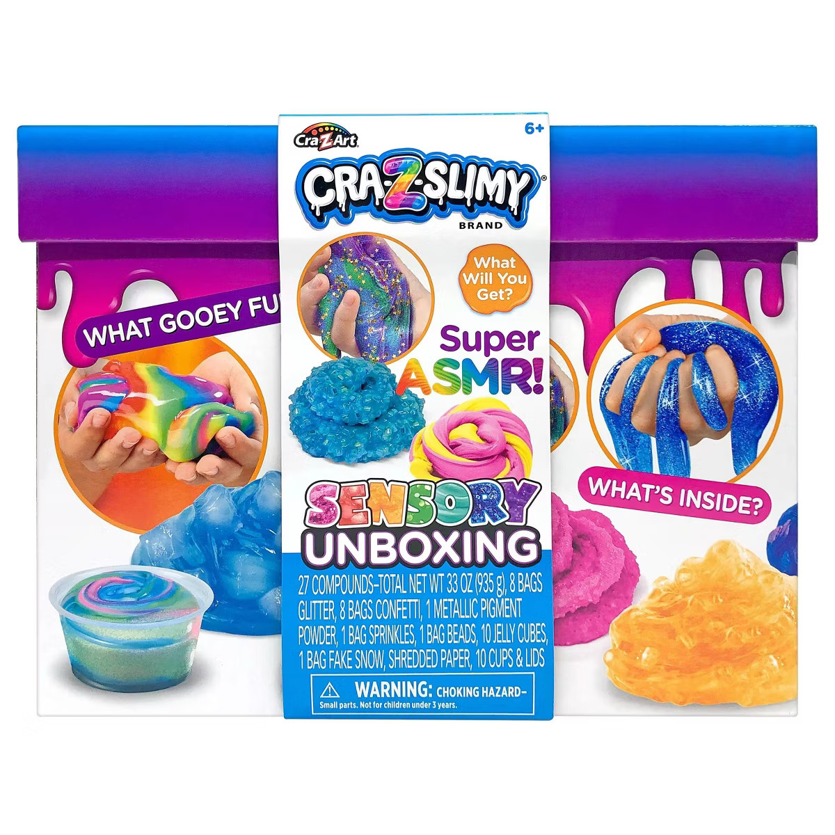 Cra-Z-Slimy Super Sensory Unboxing Slimes and Putties | Target