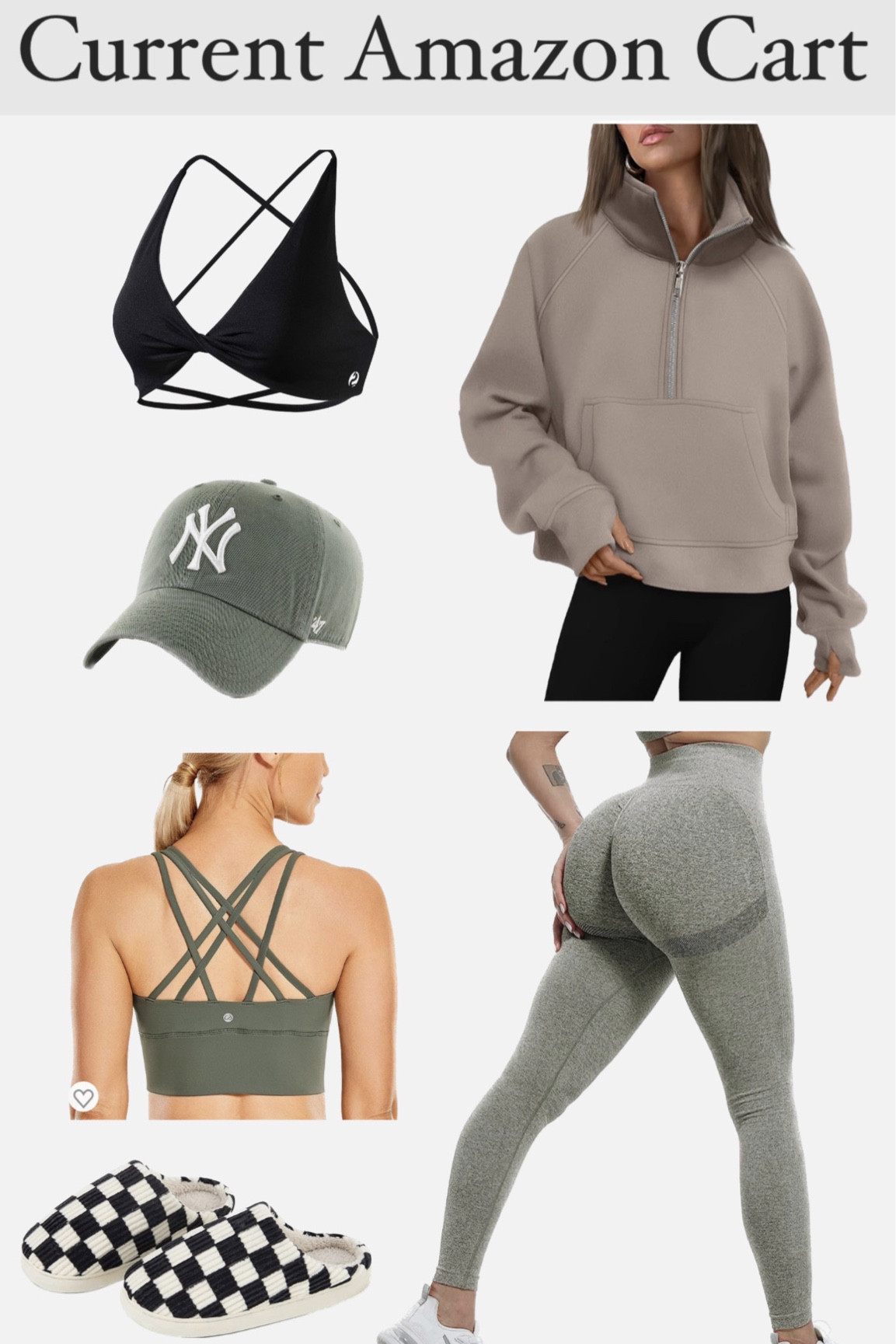 Current Amazon Cart— cozy mom style

#LTKfindsunder100 #LTKtravel #LTKfitness
