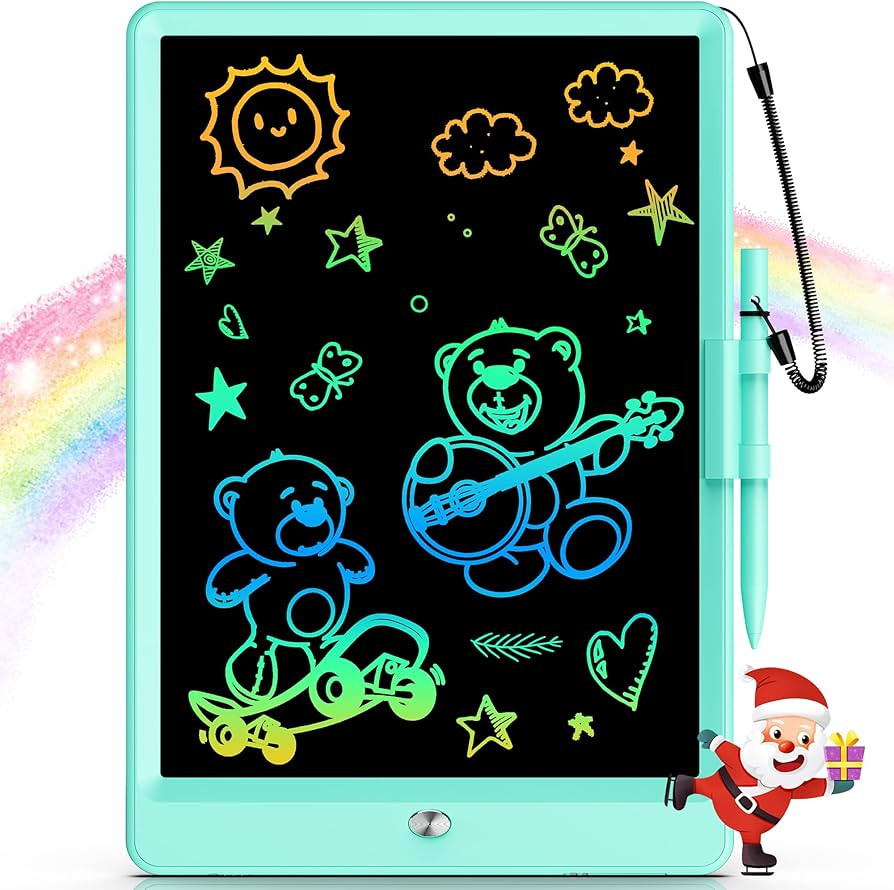 Bravokids 10 Inch LCD Writing Tablet for 3 Year Olds - Electronic Drawing Pad and Doodle Board as... | Amazon (US)