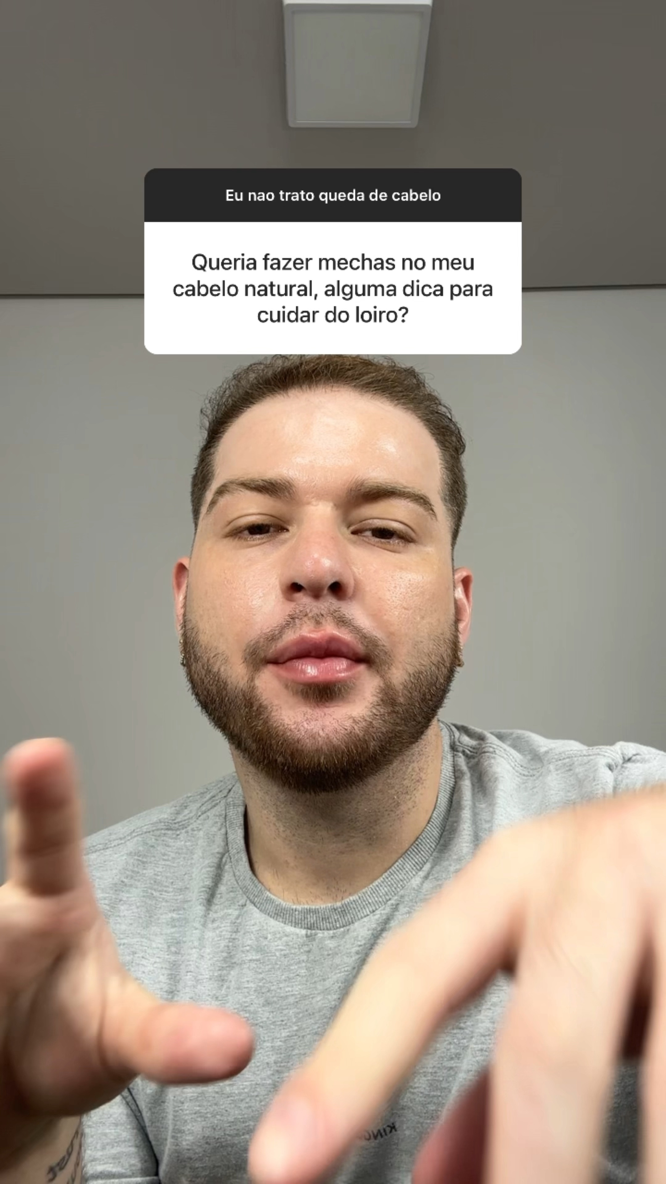 Cuidado do tratamento a finalização 