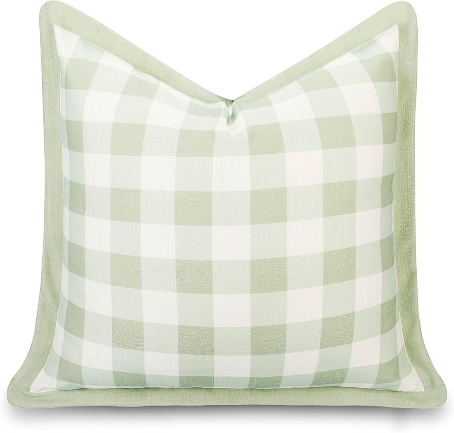 Crumbs Home Modern Farmhouse California Casual Indoor Outdoor Throw Pillow Cover, 22"x22" Water R... | Amazon (US)