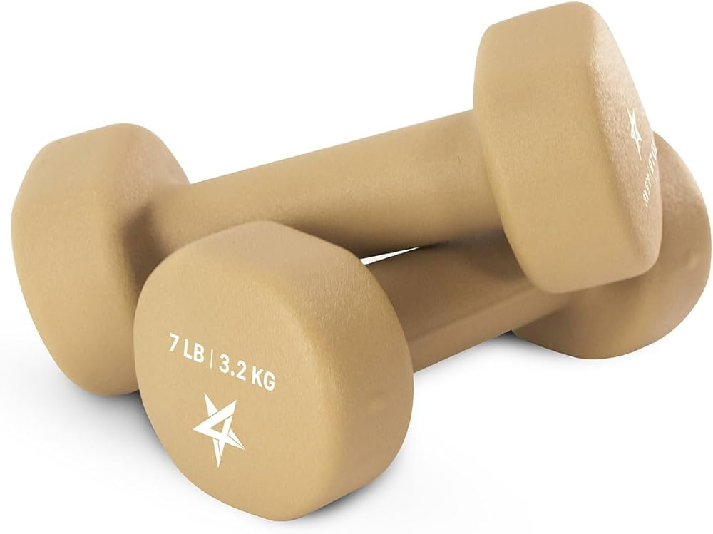 Yes4All Neoprene Coated Dumbbell Hand Weight Sets of 2 - Multiple Weight Options with 15 Colors, ... | Amazon (US)