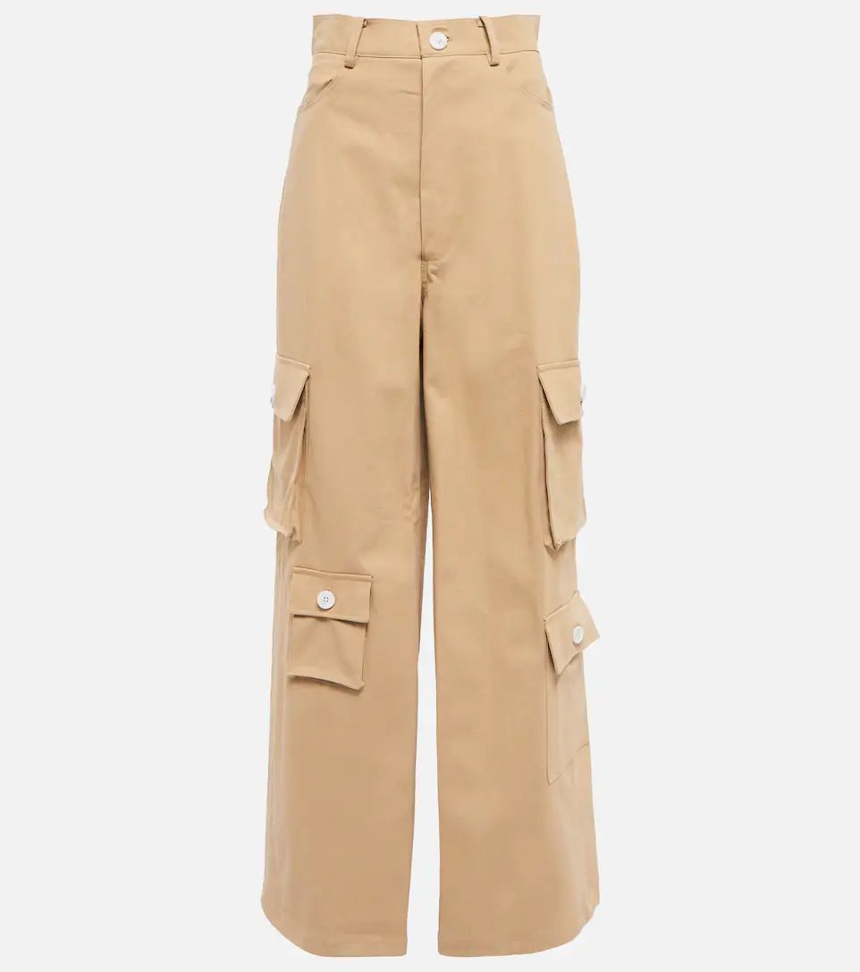 Hailey high-rise cotton cargo pants | Mytheresa (US/CA)