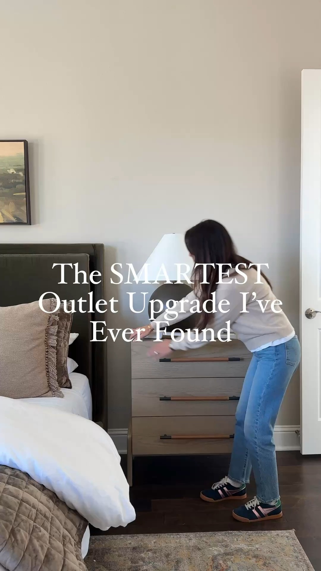 The smartest Amazon find for a clean bedroom setup.
This flat, retractable outlet extender plugs in and brings power up to nightstand height, so your furniture can sit flush against the wall—no bulky cords, no awkward gaps. It’s perfect for charging phones, lamps, alarm clocks, and bedside accessories while keeping everything looking intentional and clutter-free.

If you’re looking for bedroom organization ideas, nightstand outlet solutions, cord management, or smart home accessories, this is one of those small upgrades that makes a big difference.

Linked / Amazon home finds / bedroom essentials / functional home upgrades

#LTKFindsUnder50 

#LTKHome