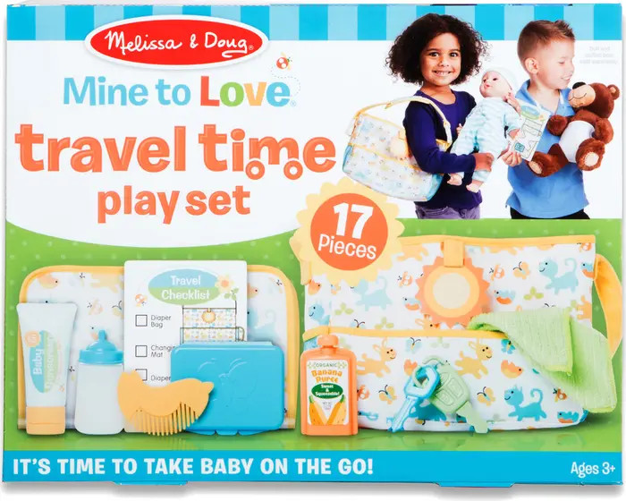 Mine to Love 17-Piece Travel Time Playset | Nordstrom